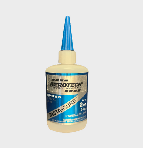 AeroTech Insta-Cure Super Thin CA Super Glue 2.0 Ounces - 99224