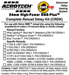 AeroTech RMS-54 I215R Complete Reload Delay Kit - CRDK54-06